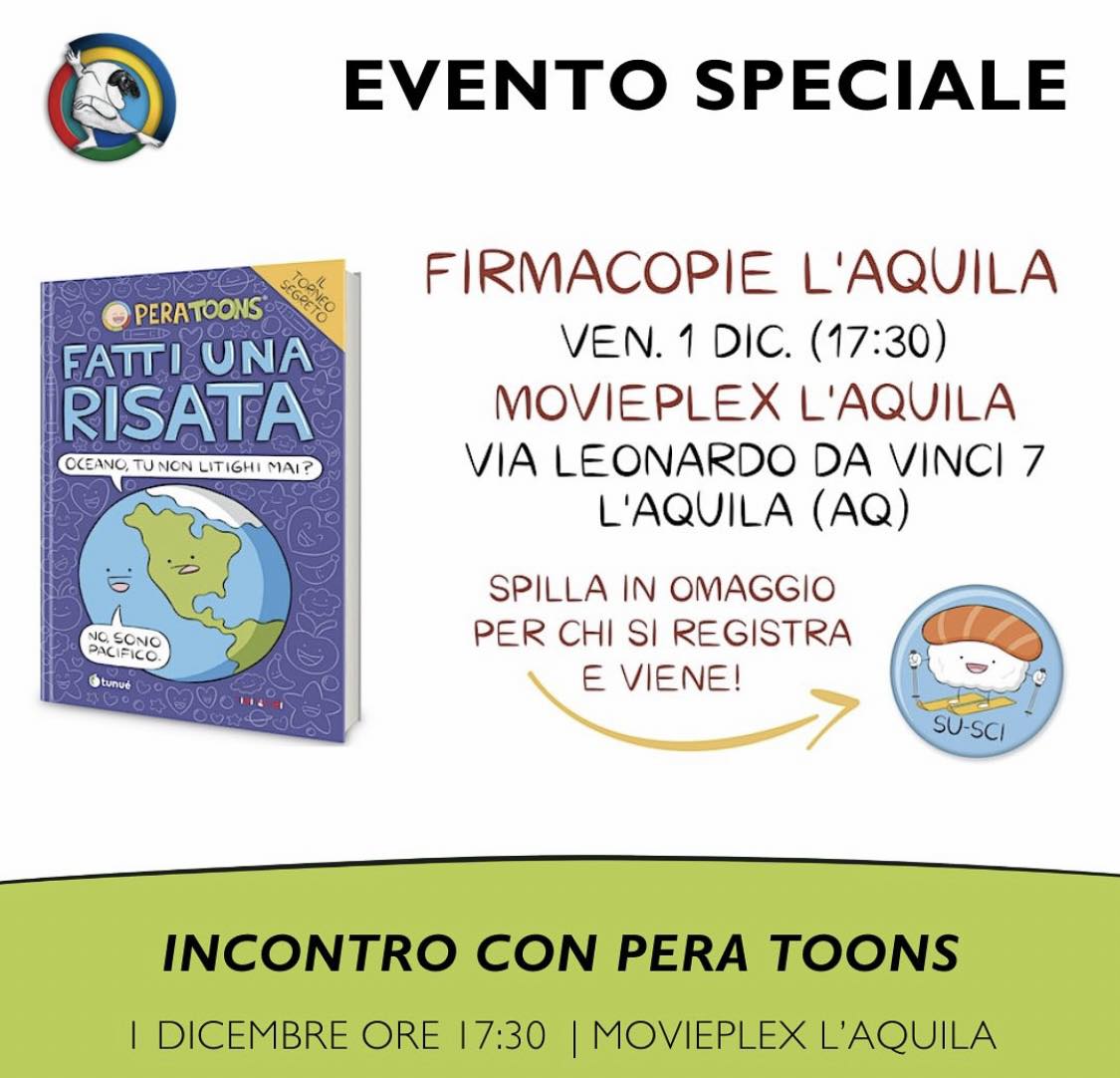 Il nuovo libro di Pera Toons “Fatti una Risata”